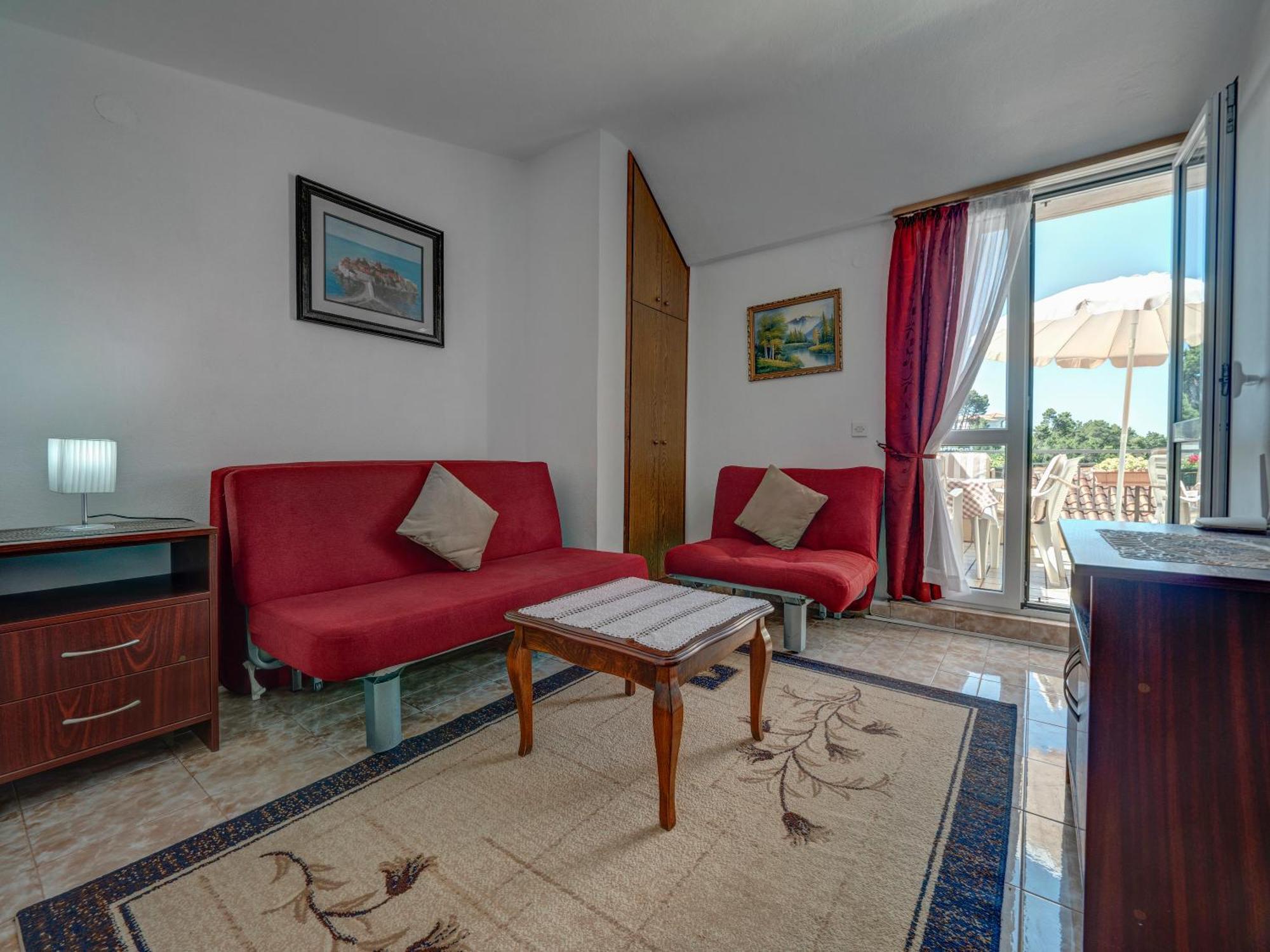 Apartments Marina Sveti Stefan Esterno foto